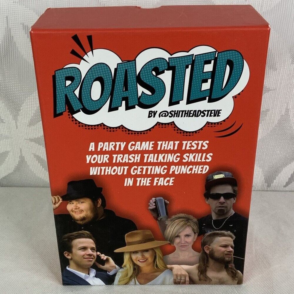 Roasted By Shitheadsteve Adult Party Game IN ORIGINAL‎ SEALED BOX